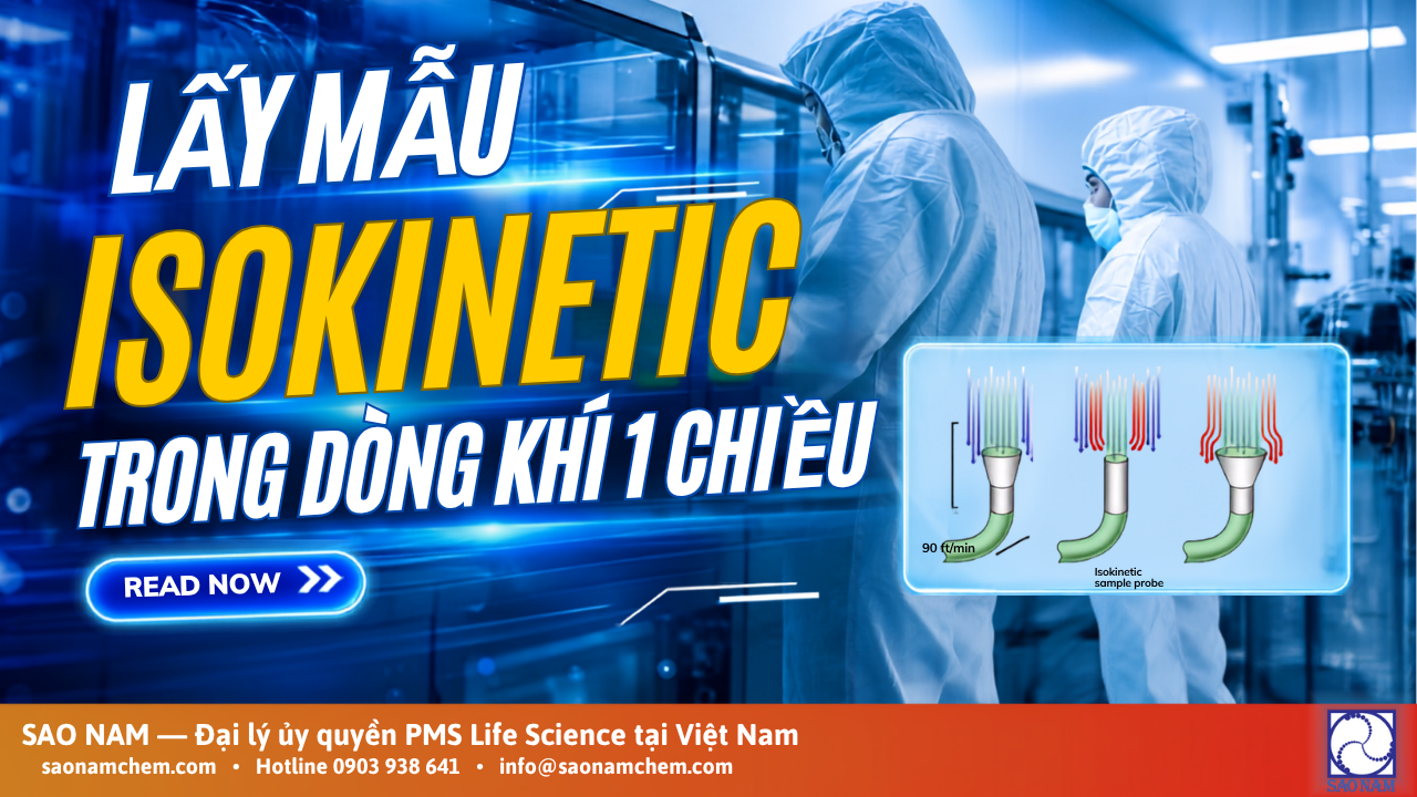 Lấy Mẫu Isokinetic Trong Dòng Khí Một Chiều ( Lấy mẫu đẳng động lực)